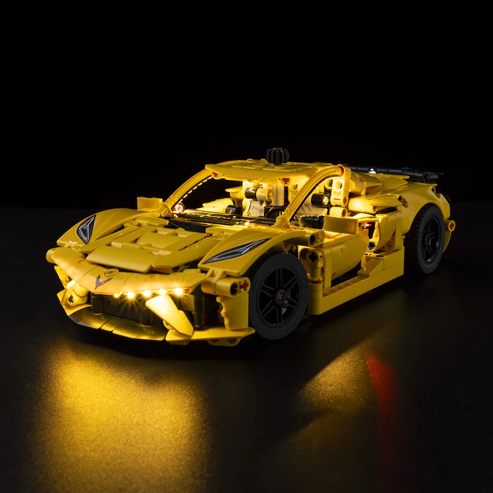 

Lighting Set For LEGO Chevrolet Corvette Stingray RC Version Not Include Building Block (Only Led Light Kit)