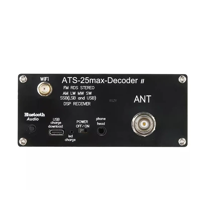2024 UPGRADED Second Generation ATS25 Max Decoder II + Official Activation Code Full Range Radio Test Measurement Tool Parts