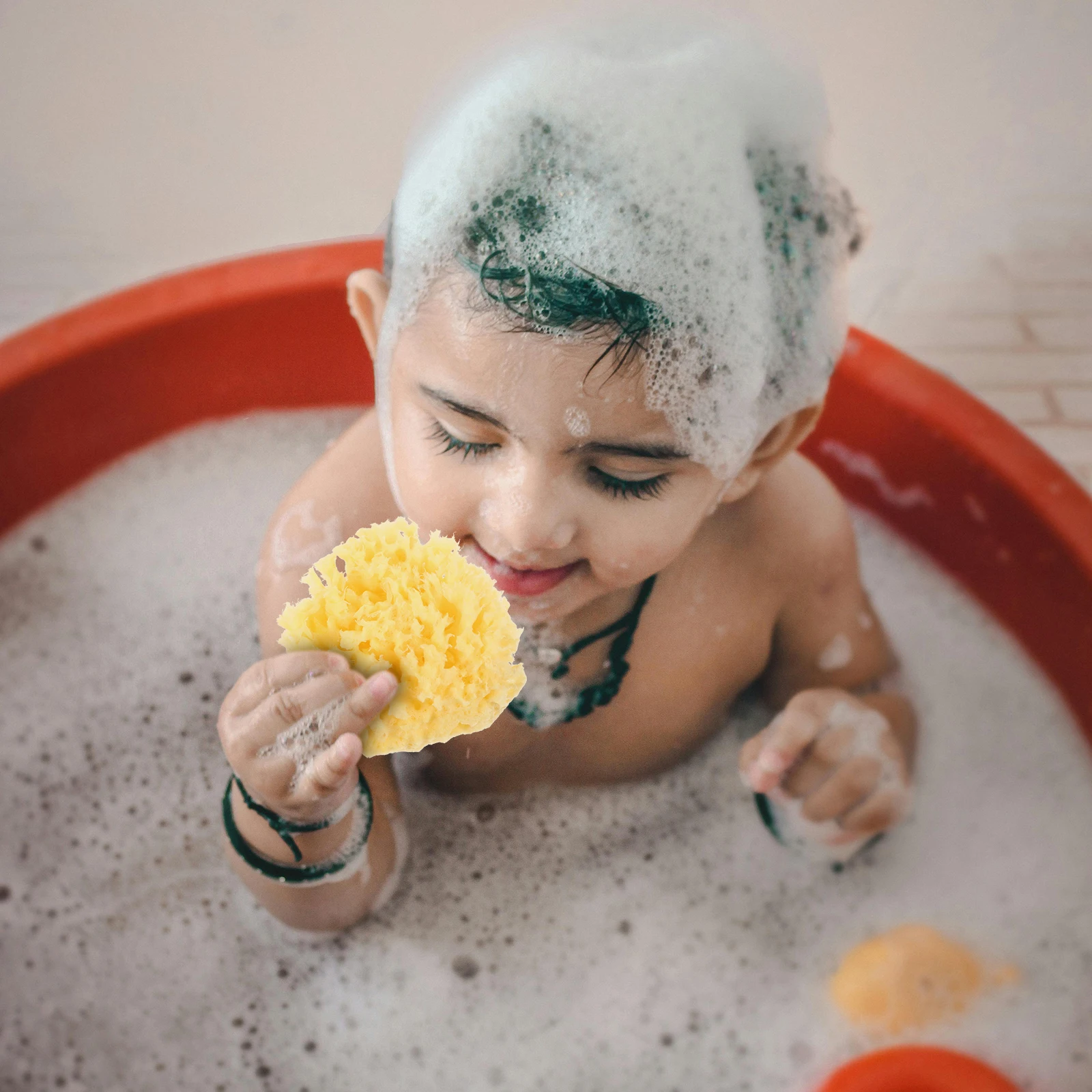 

Honeycomb Bath Ball For Gentle Skin Cleaning Shower Sponge Body Exfoliating Tool Back Scrubber Bath Supplies