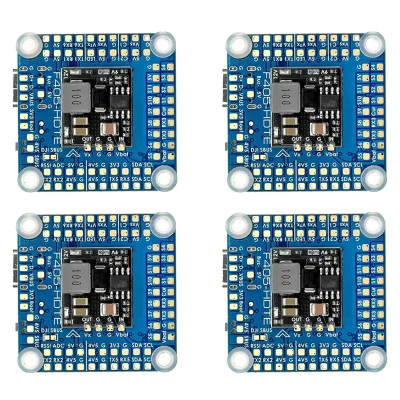 

Полетный контроллер PHILE-4X для MATEKSYS F405-HDTE с двойным BEC, барометром, OSD, Blackbox, 3-12S LIPO F4