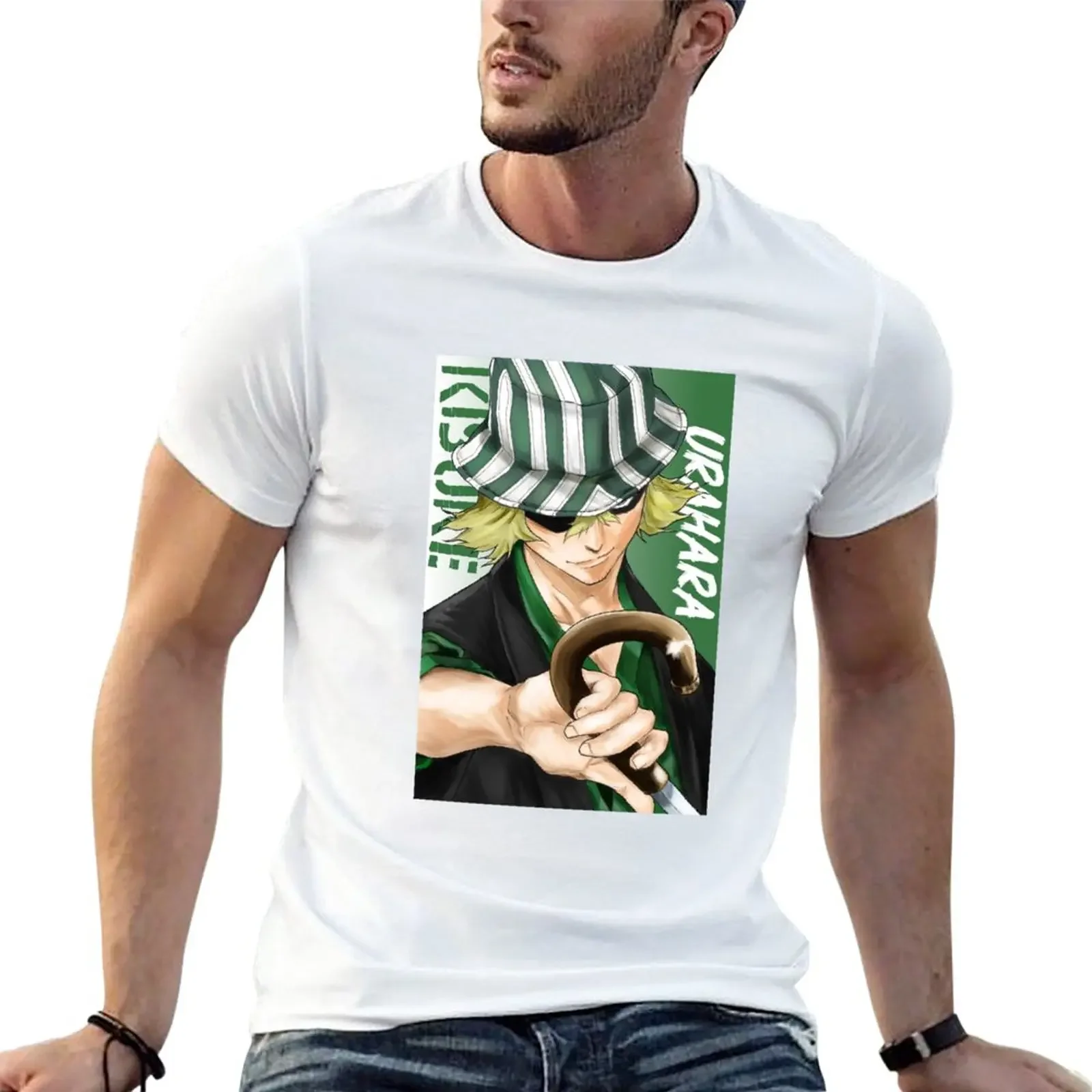 New Digital Artwork of Kisuke T-Shirt boys animal print shirt plain t-shirt men clothings