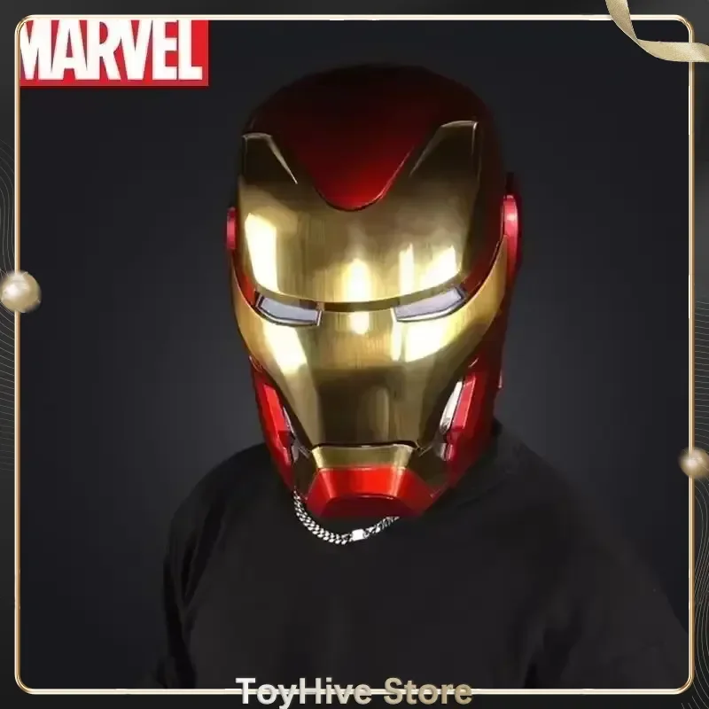 Marvel Iron Man RC Mk50 Noszony Hełm Aktywowany Głosem Kolekcjonerska Figurka Zabawka dla Fanów Animacji i Prezentów do Cosplayu