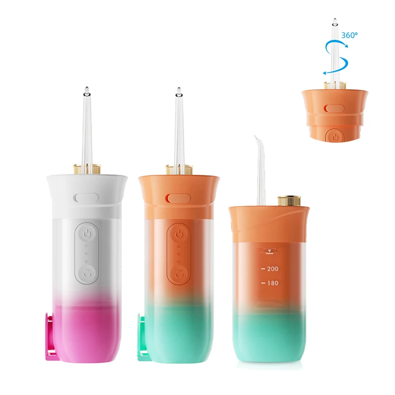 

2023 mini electric cordless portable kids tooth care dental water flosser oral irrigator teeth cleaner for teeth