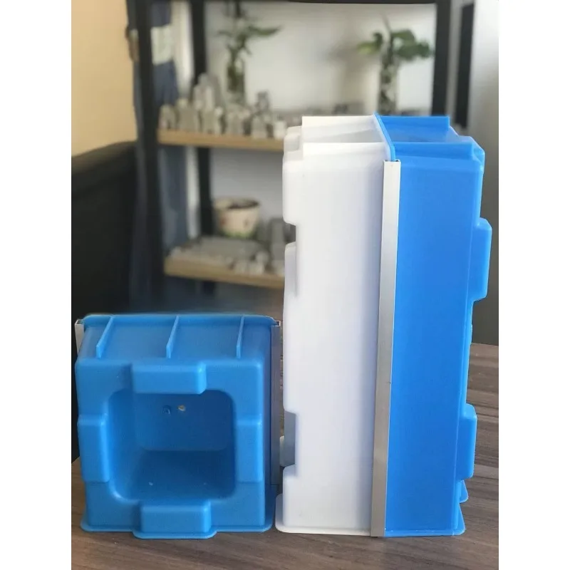 Plastic Hollow Block Mold for CLC Bricks Interlocking & Lightweight Concrete Blocks
