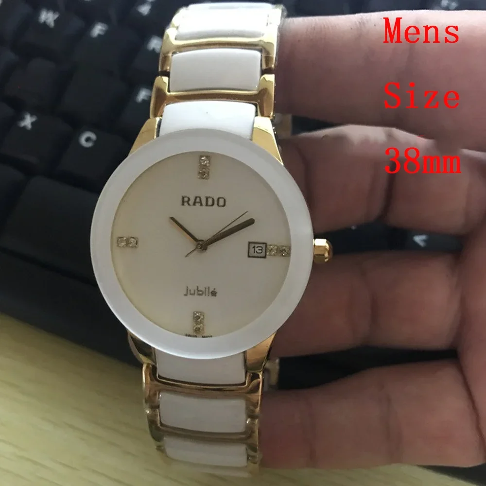 Top Rado Original Brand Watches For Mens Ladies Luxury Ceramic 38MM/28MM Simple Women Watch High Quality Sports AAA Male Clocks image 3