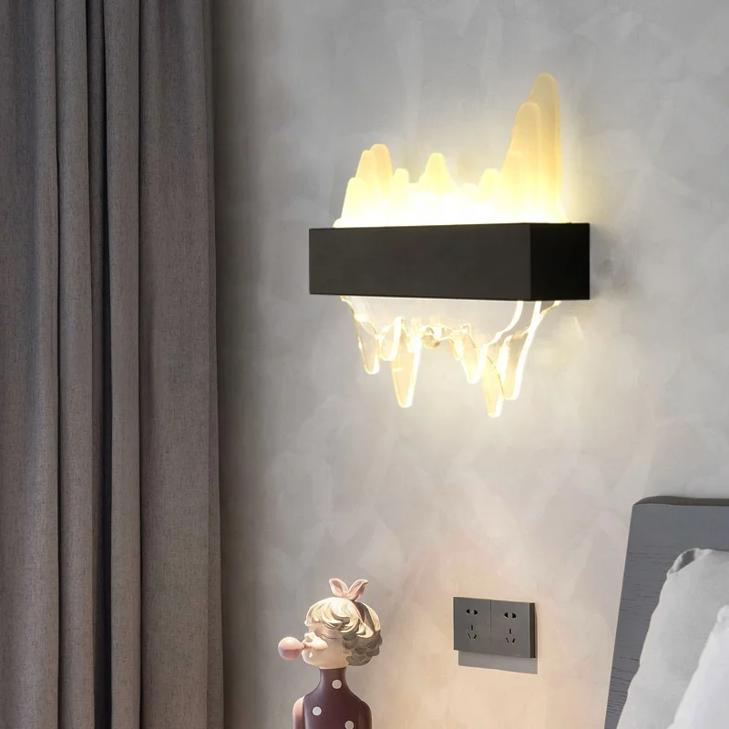 Home Decor Modern Design Hotel Bedroom Bedside Living Room Dining Nordic Sconce Led Light Wall Lamp