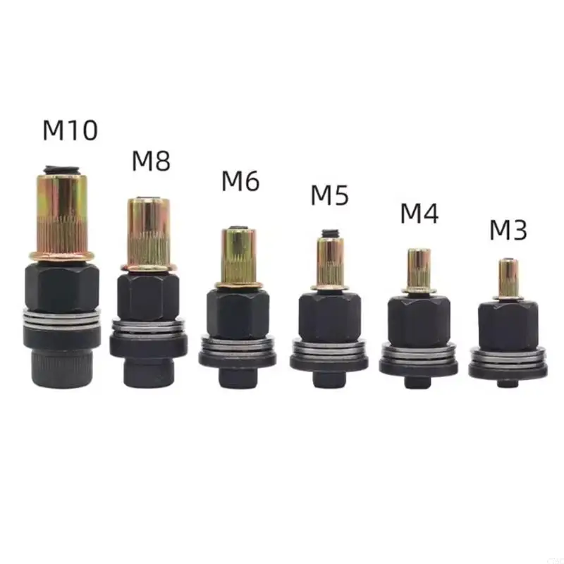 Completa eficiente Manual Manual Conjunto tuercas remache manual para diámbano profesional Uso profesional Seguridad