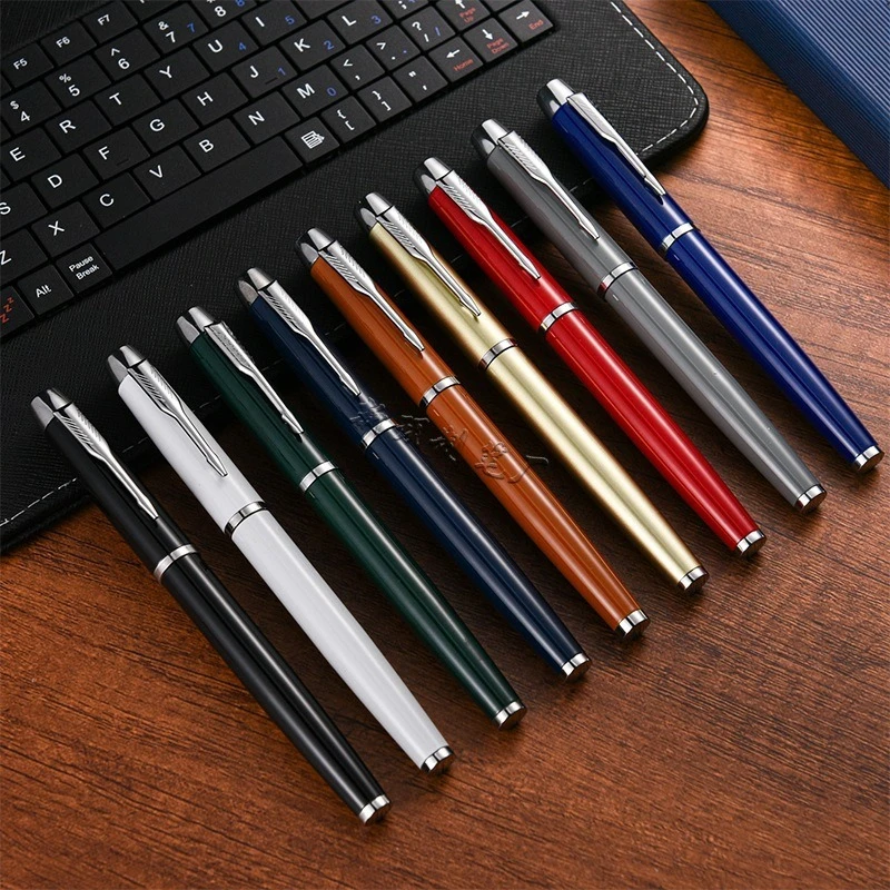 

Executive Metal Ballpoint Pen Premium Writing Tool Business Gift Set Smooth Ink Refill Luxury Stationery Office School Supplies