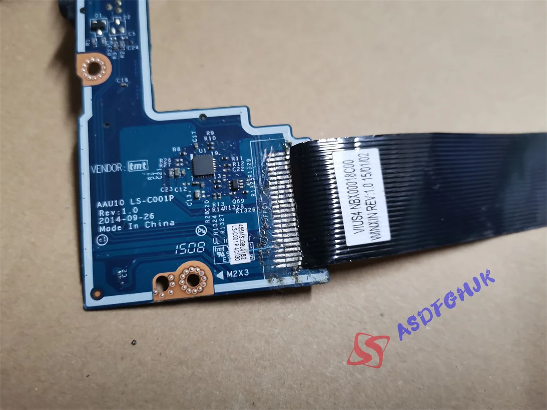 Used Laptop IO Board For Lenovo S435 LS-C001P 5C50H13401 With Cable  TESE OK free shipping