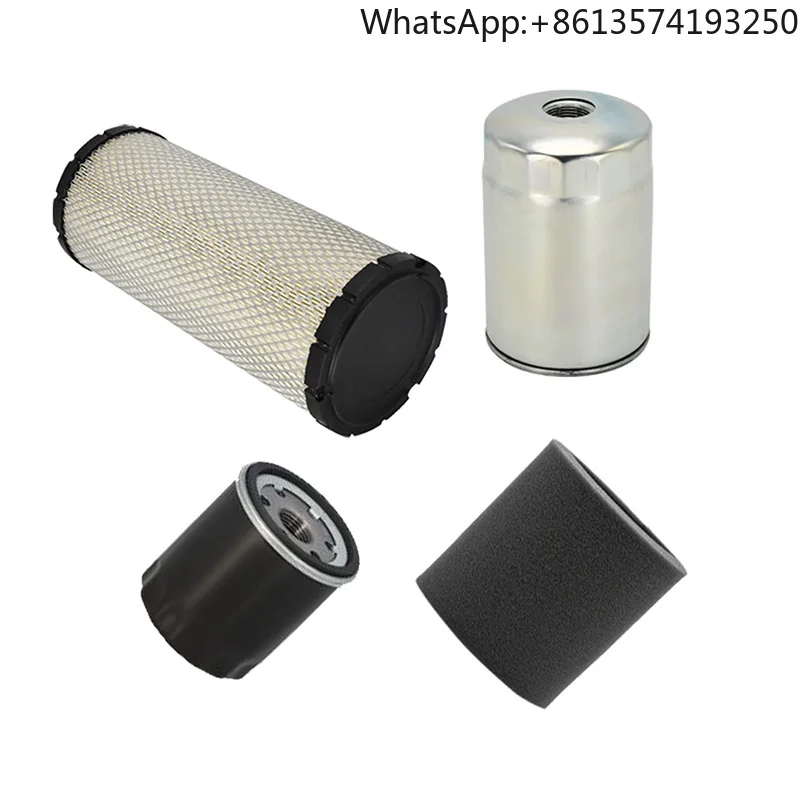 11013-1290 Complete Air Oil Fuel Filter Kit 11013-0037 Compatible with Kawasaki Diesel Mule 4010 2011-2013