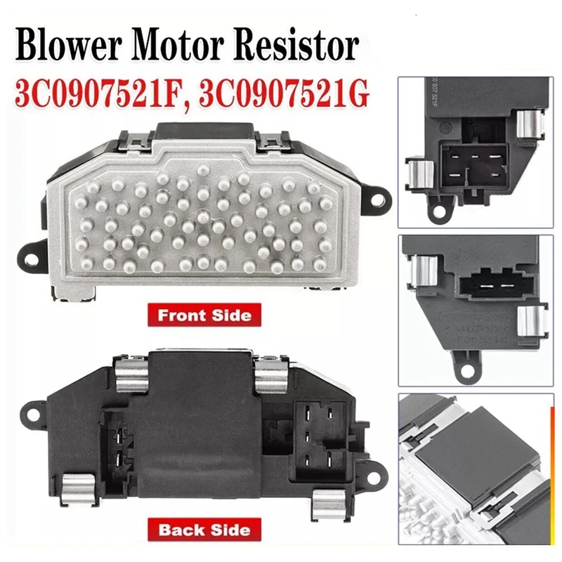 3C0907521F New A/C Heater Fan Blower Motor Resistor For  A3 Q7 TT VW Jetta Passat CC