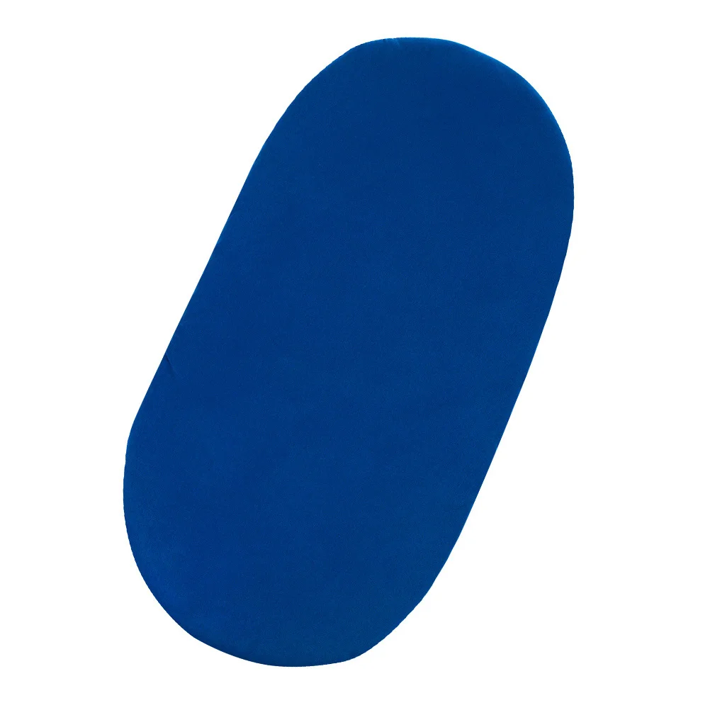 ملاءة مرتبة سرير عالمية، تصميم مرن، ملاءة سرير أطفال من البوليستر المسامي، لون داكن، مقاومة للبقع للأطفال الصغار #6