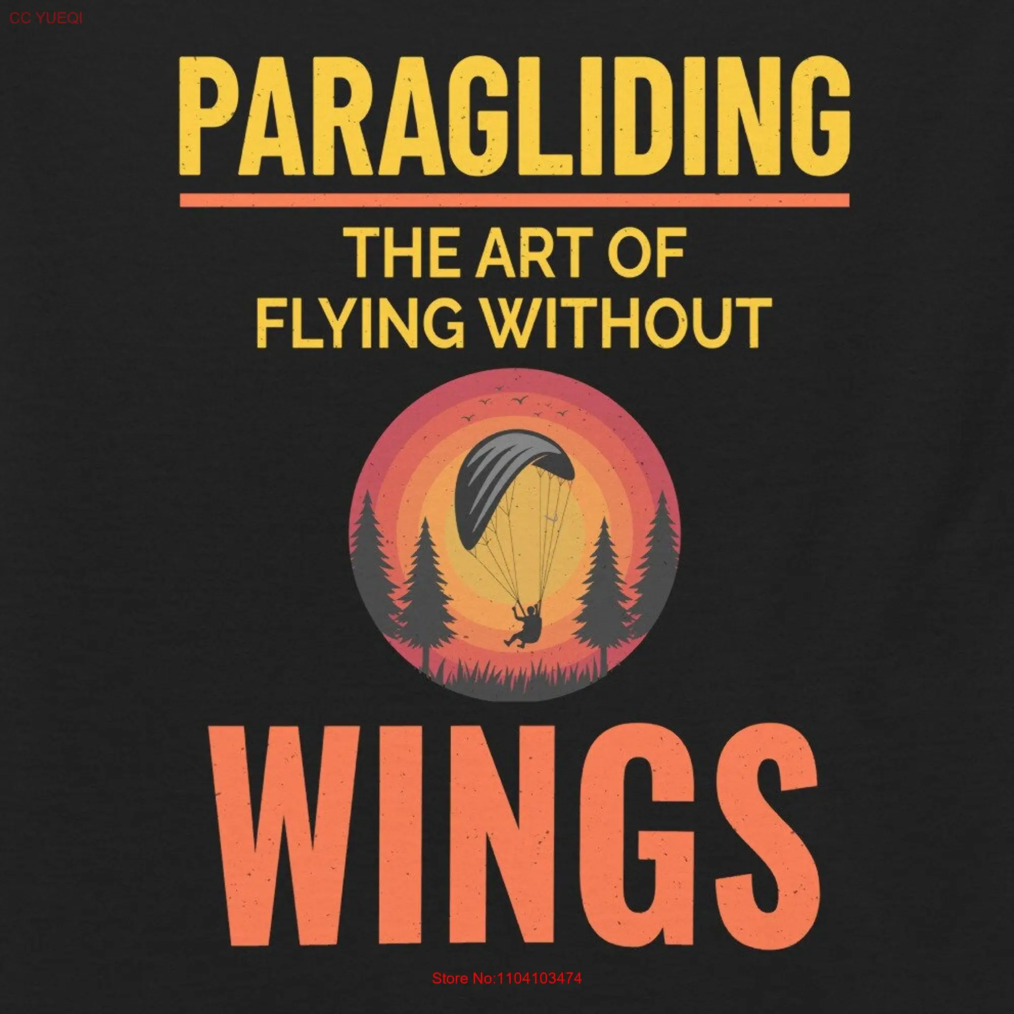 Paragliding Pilot Paraglider Dad Outdoor Enthusiast T Shirt Aerial Sport Sky Adventures Extreme Sports Glider Mountains Retro