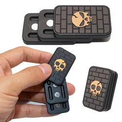 D.G.PLAYER Triplex Magnetic Fidget Slider, juguete de empuje de Metal, juguete para aliviar el estrés, juguetes Fidget para adultos para autismo, necesidades especiales de TDAH