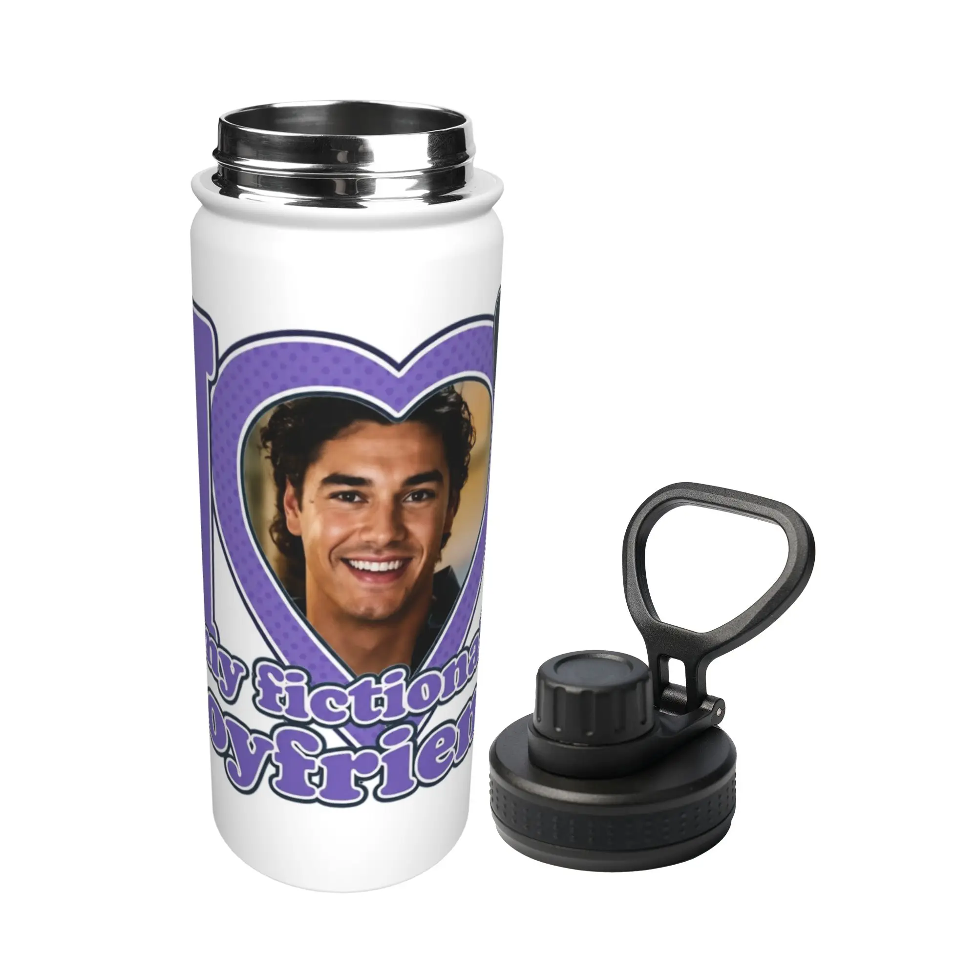 Off Campus Garrett Graham 18OZ Sports Insulated Kettle  Thermal Cup Vacuum Flask Smoothie Tea Mugs Water Bottle
