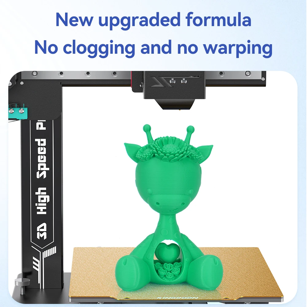 KINGROON 5/10 كجم PLA خيوط 1.75 مللي متر صديقة للبيئة صلابة جيدة خيوط الطباعة للطابعات FDM ثلاثية الأبعاد المواد شحن مجاني