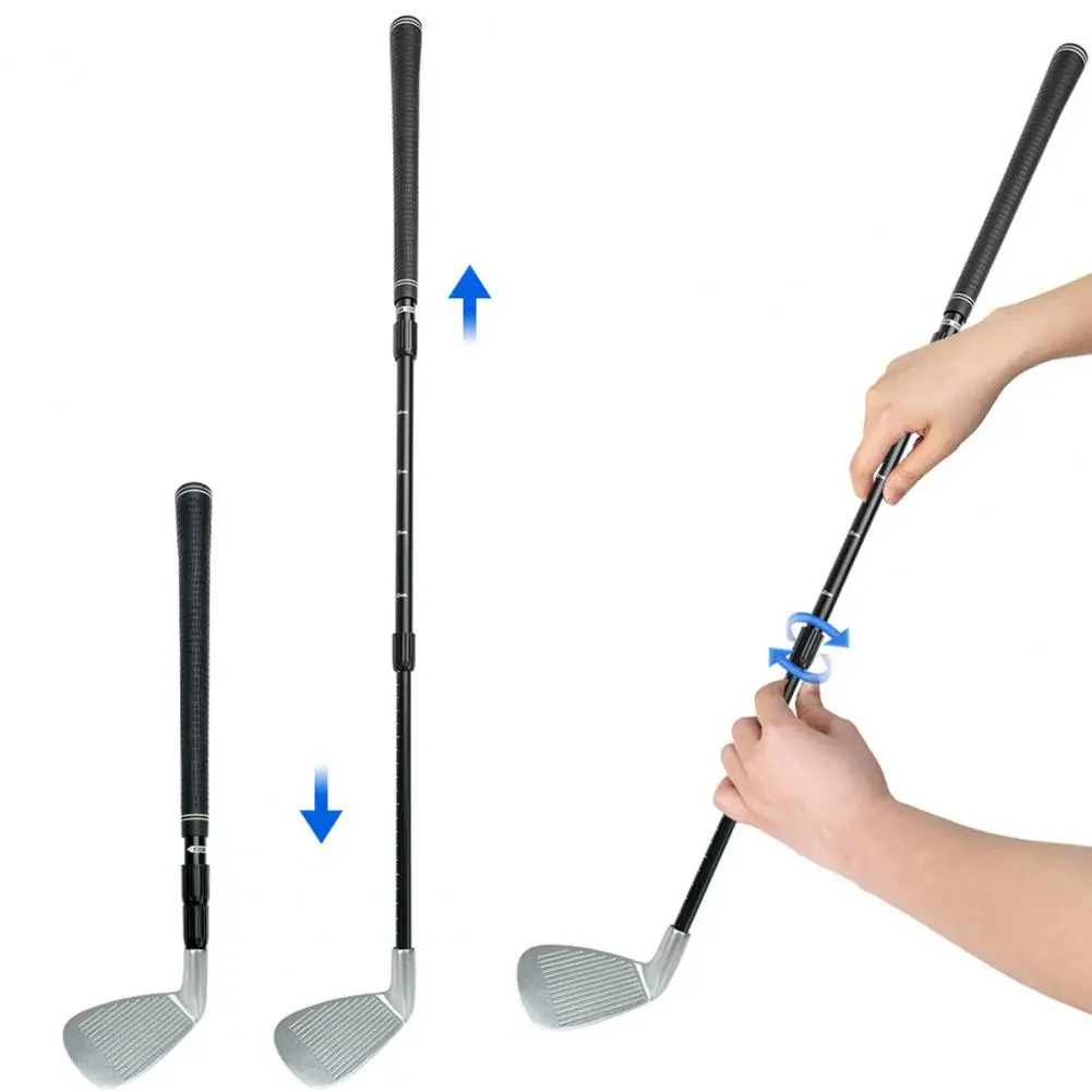Adjustable Golf Club Telescopic Cutting Rod Aluminum Alloy Shaft Left Right Hand Golf Club with Clear Scale Golf Equipment