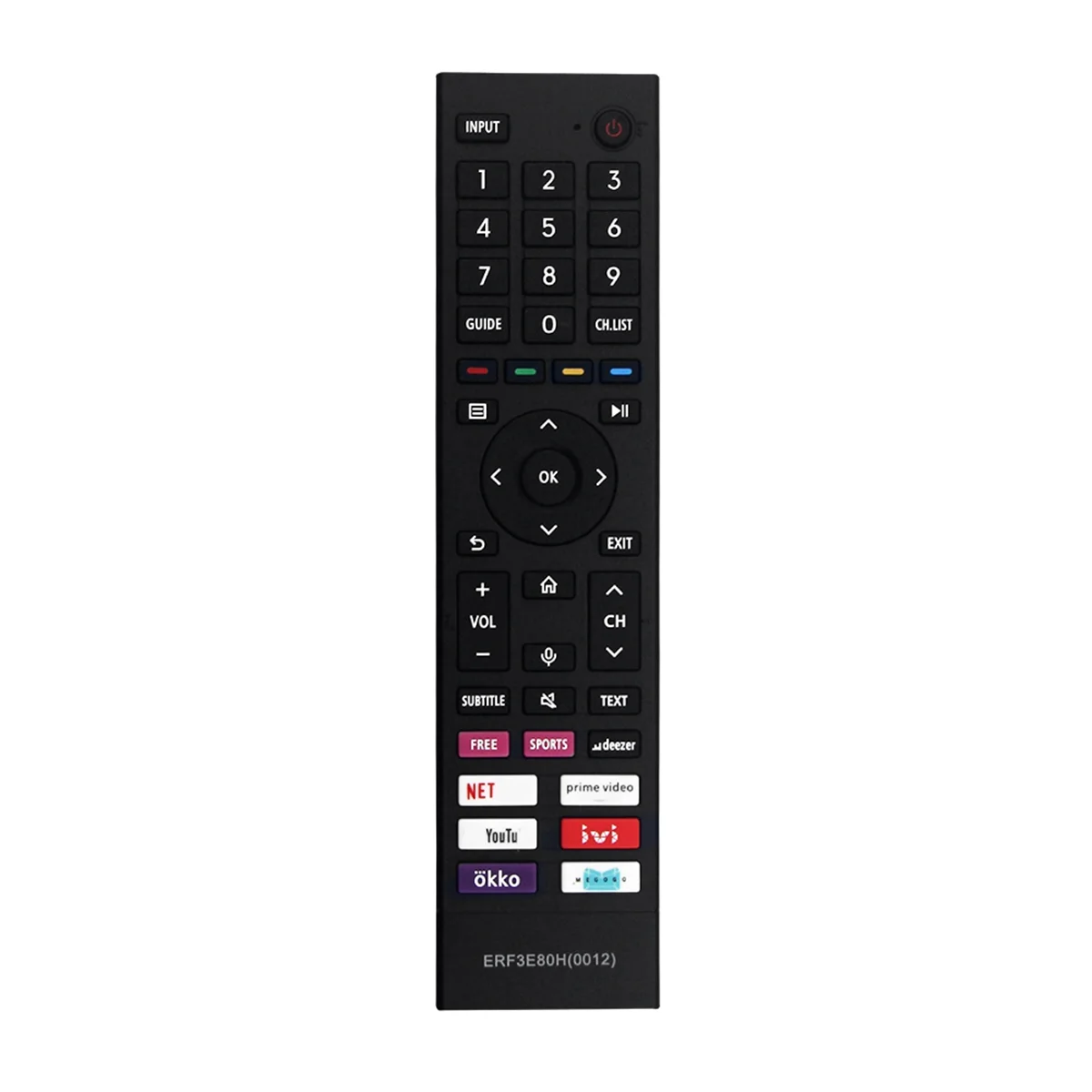 Y45A-Replace ERF3E80H Remote Control for Hisense TV 43A6BG 43A6G 50A6BG 50A6G 55A6G