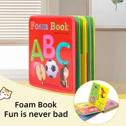 Children's English Eva Book Baby Cognitive Learning Rounded Corner Design Does Not Hurt Hands Beautifully Baby Educational Toys