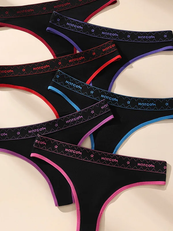 ローウエスト純綿セクシーな T パンティー女性のフィットネスヨガ下着三角ブリーフ快適な通気性のシームレスなインナーウェア