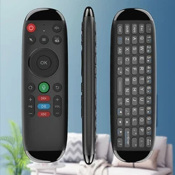 New M6 Fly Air Mouse Wireless Keyboard Mouse Mini Remote Control 2.4G Rechargeble Laptop Smart Android TV Box PC Windows Remote