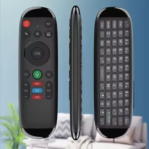 New M6 Fly Air Mouse Wireless Keyboard Mouse Mini Remote Control 2.4G Rechargeble Laptop Smart Android TV Box PC Windows Remote