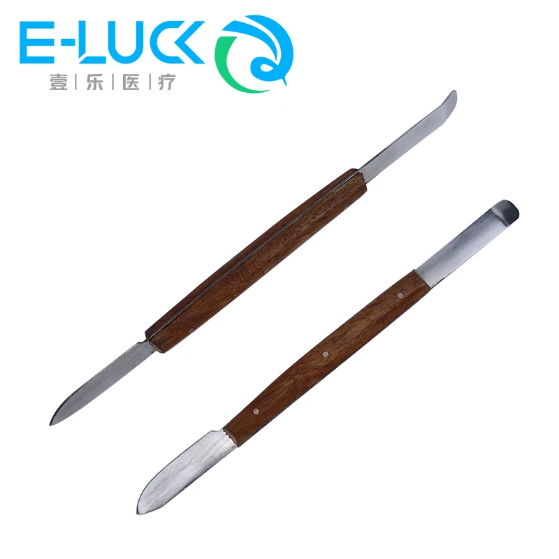 Double Ends Dental Mixing Knife, Wax Carver, Espátula, Material de impressão, Gesso Carving Tool, Dentist Instruments