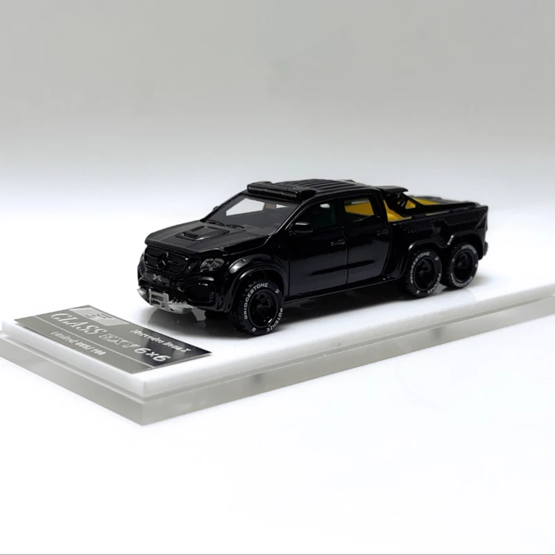 

SJF 1/64 Scale CLASS EXY Pickup Resin Car Model Adult Children Boy Collectibles Souvenirs Gifts Toys Static Display Decorations