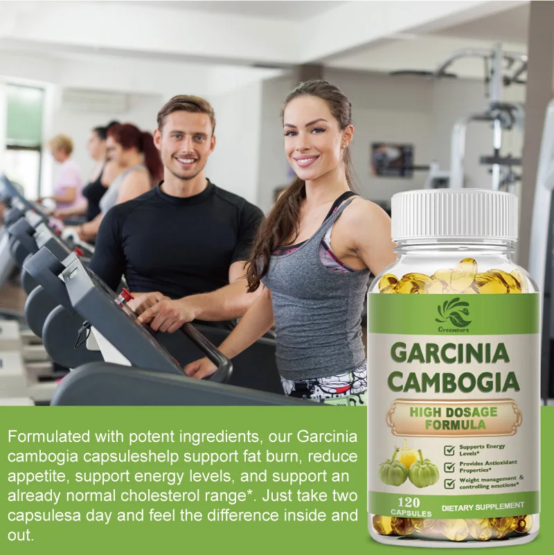 Garcinia Cambogia 60/120 Veggie Caps 700mg (Vegetarian, Natural, Non-GMO & Gluten Free)