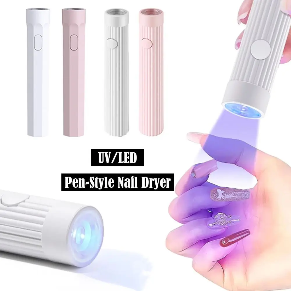 Mini UV/LED-pennenstijl nageldroger Gelnagels Handheld UV-licht Snel uithardende mini-nagellamp Nail Art Tools