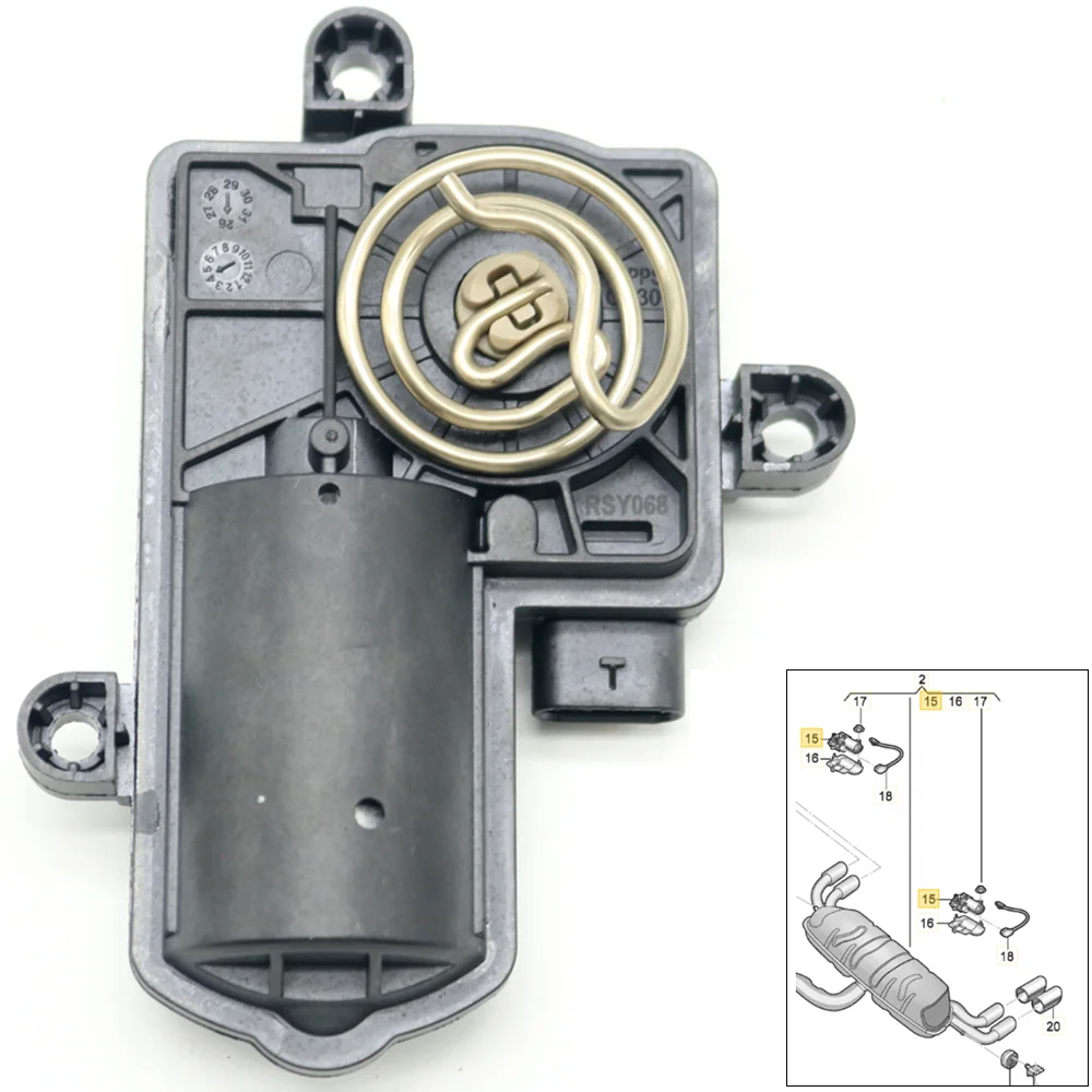 Electronic Exhaust Muffler Control Value Actuator Motor For Mercedes Benz AMG A B C E G S  CLA CLS GLA GLB GLC GLE GLS Class
