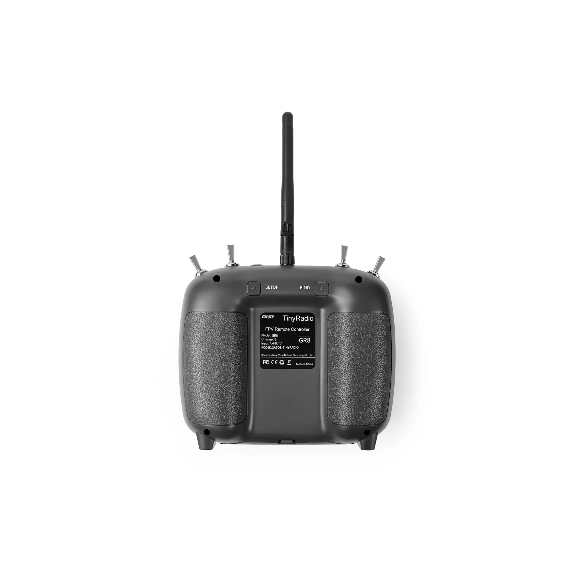 GEPRC TinyRadio ELRS 2.4G télécommande 8CH 500mW 2KM + émetteur de Drone longue portée avec Bluetooth pour Drone quadrirotor RC