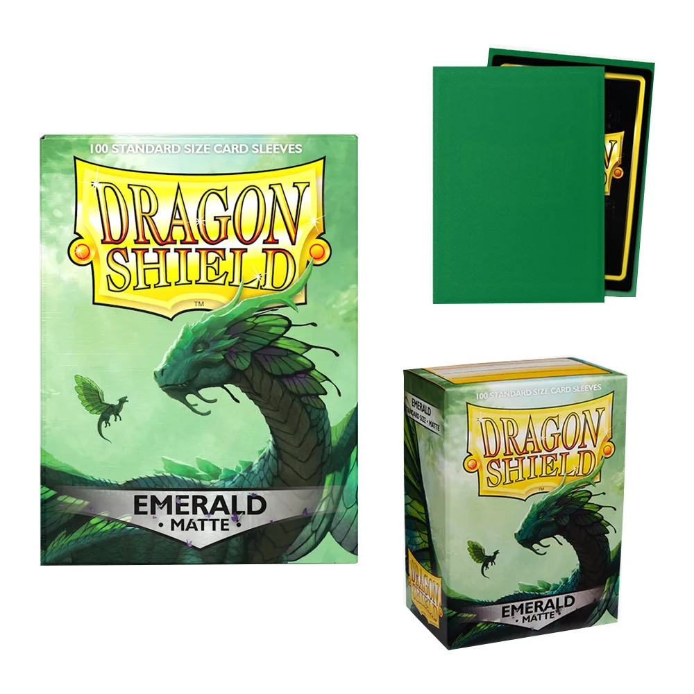 100 Stück/Box 66 x 91 mm, mehrfarbig, Dragon Shield, matte Kartenhülle, Kartenschutz für PTCG/Sternkarten/MGT – Detail 3