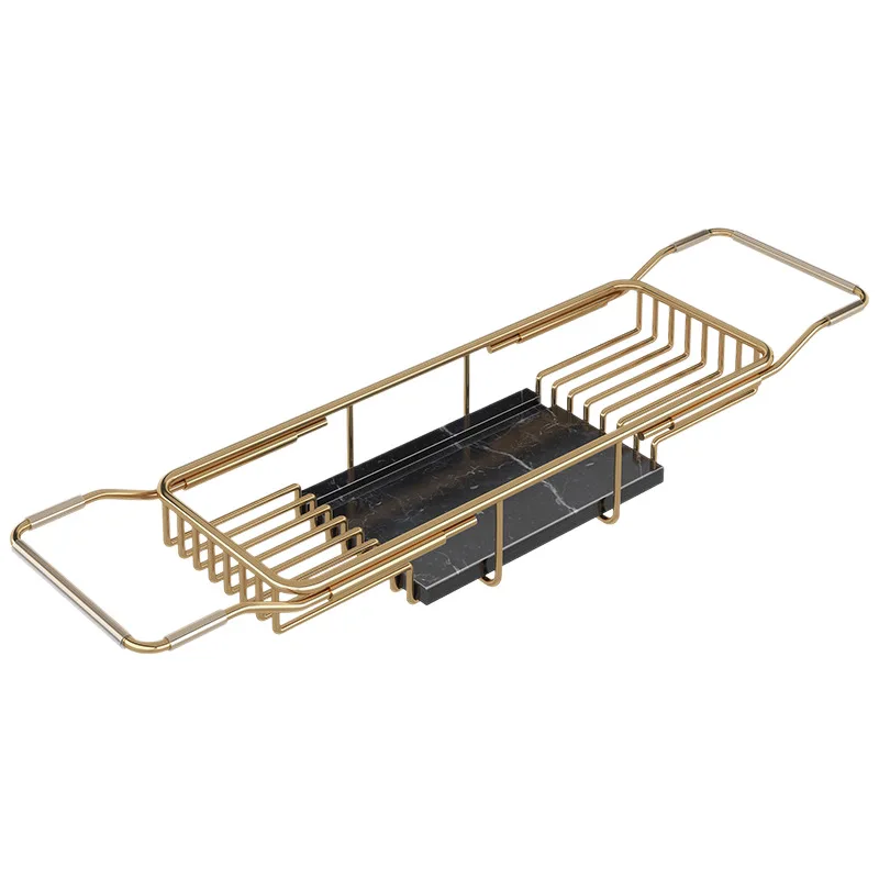 Bathroom Bath Shelf Retractable Multifunctional Bath Bath Bracket