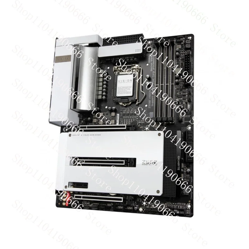 

For GIGABYTE Z590 VISION D motherboard LGA1200 4*DDR4 128G HDMI+DP ATX Tested ok XYG