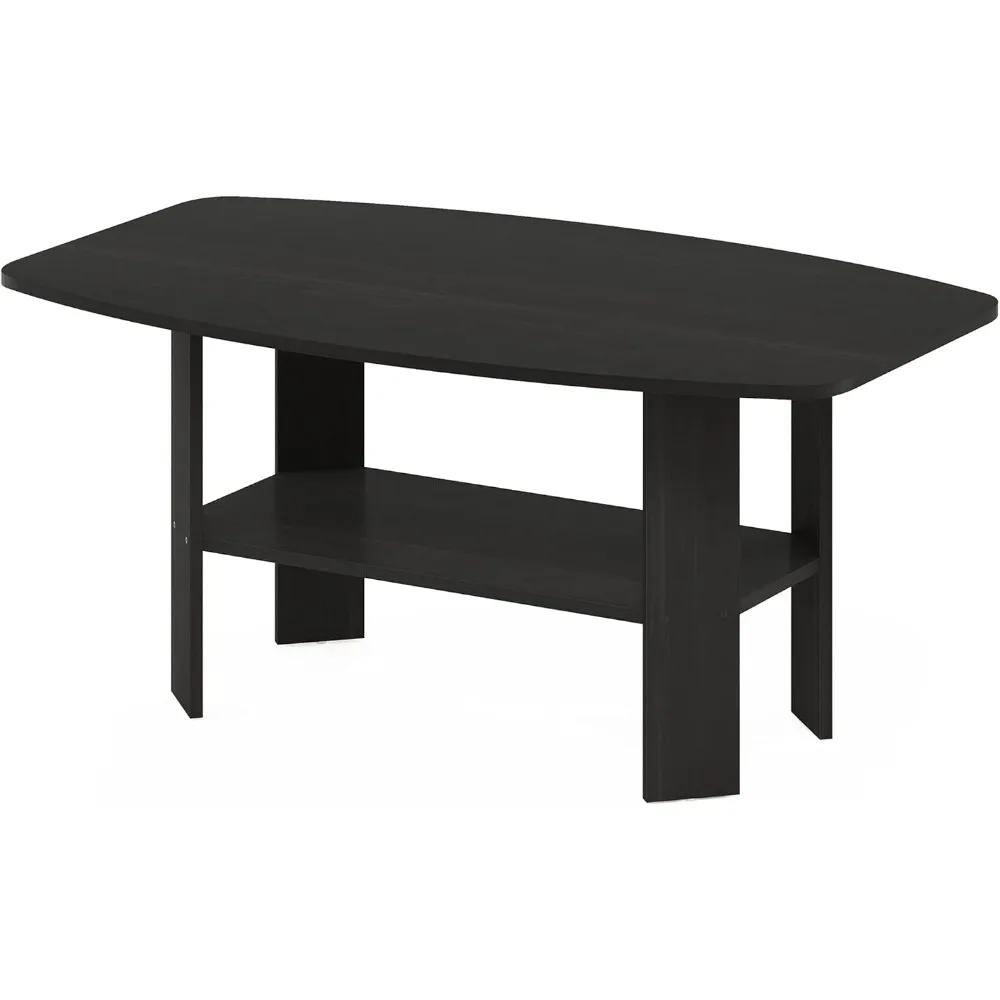 2025 NEW Furinno Simple Design Coffee Table, Espresso