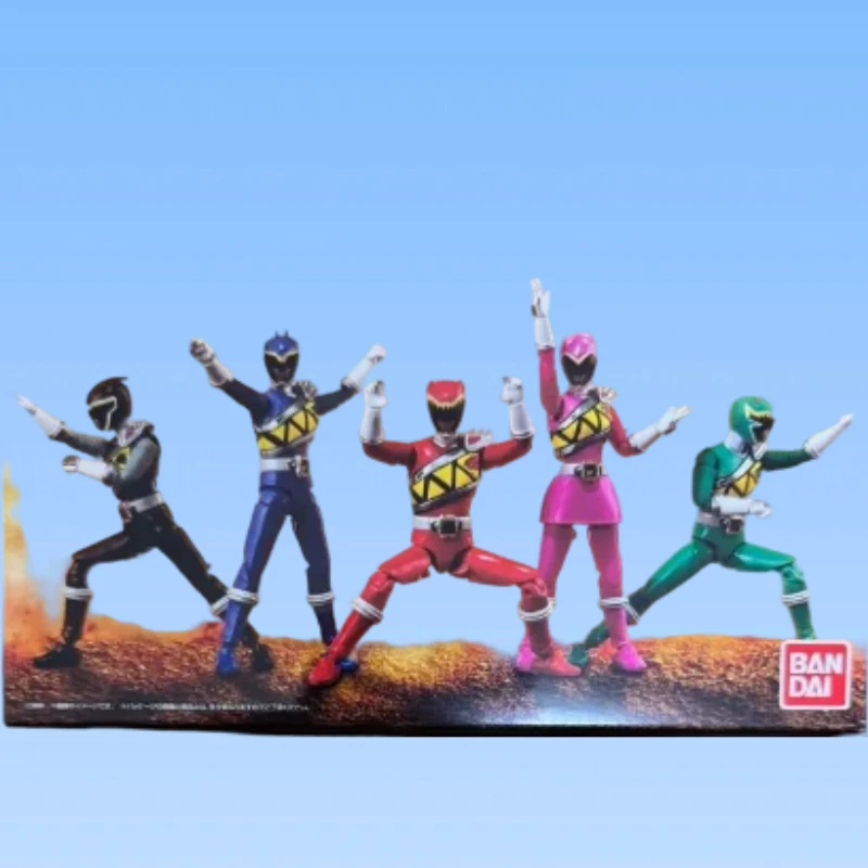 

Bandai оригинальная аниме-фигурка Shodo Super Sentai Zyuden Sentai Kyoryuger, экшн-игрушки для детей, модель рождественского подарка