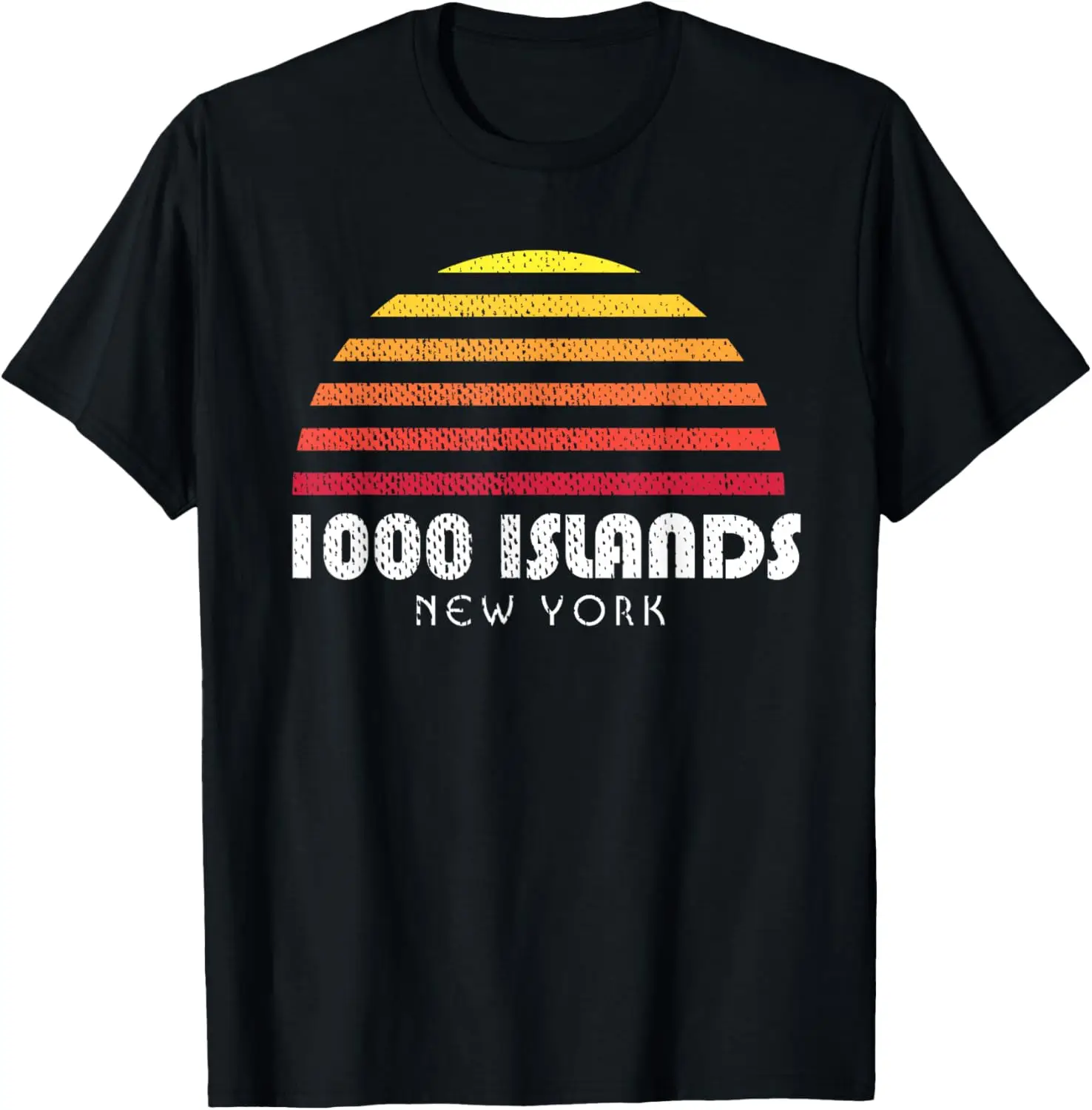 1000 Islands Sunset Thousand Islands NY Fishing T-Shirt