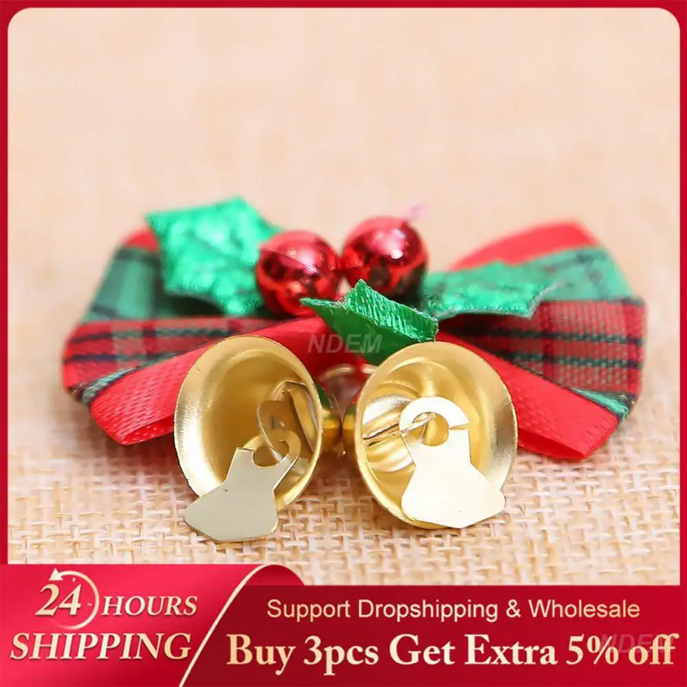 Tree Wreath Accessory Beautiful In Colors Cloth + Metal Butterfly Bow Decor Christmas Tree Ornament Must-have Xmas Accessory 3g