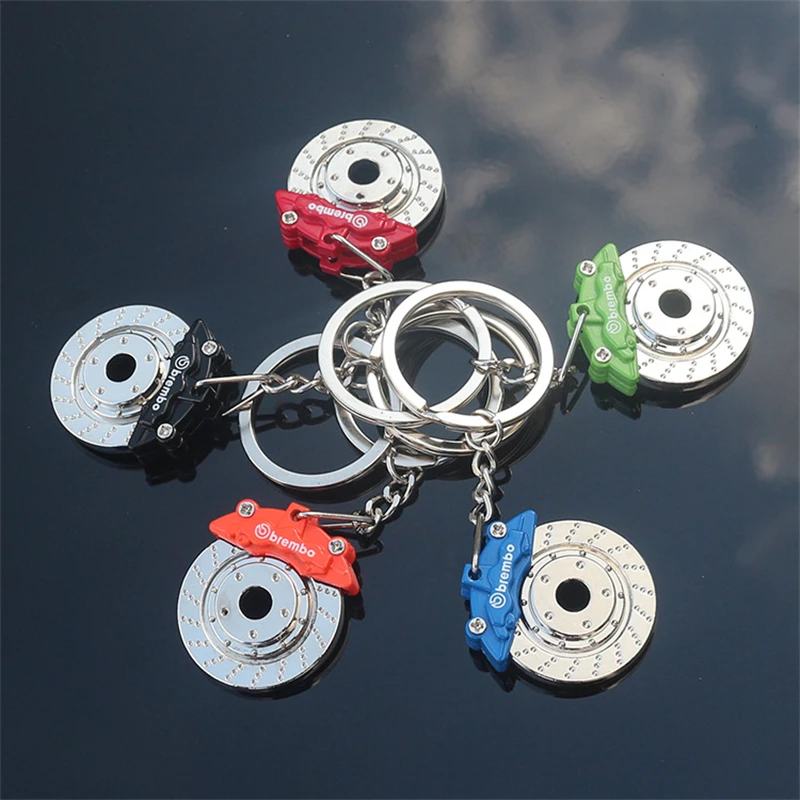 New multi-color car brake key chain fashion men and women car bag key chain pendant wholesale