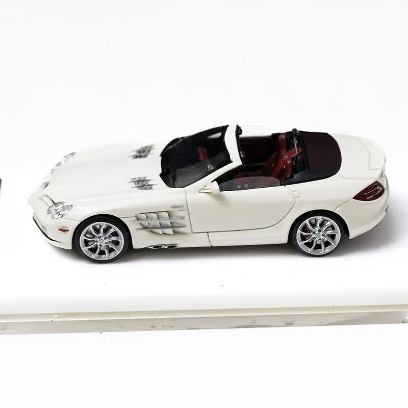 MJ – modèle de voiture en résine Convertible à deux portes, échelle 1:64, Benz SLR, jouet de collection, cadeau, affichage Souvenir, ornement