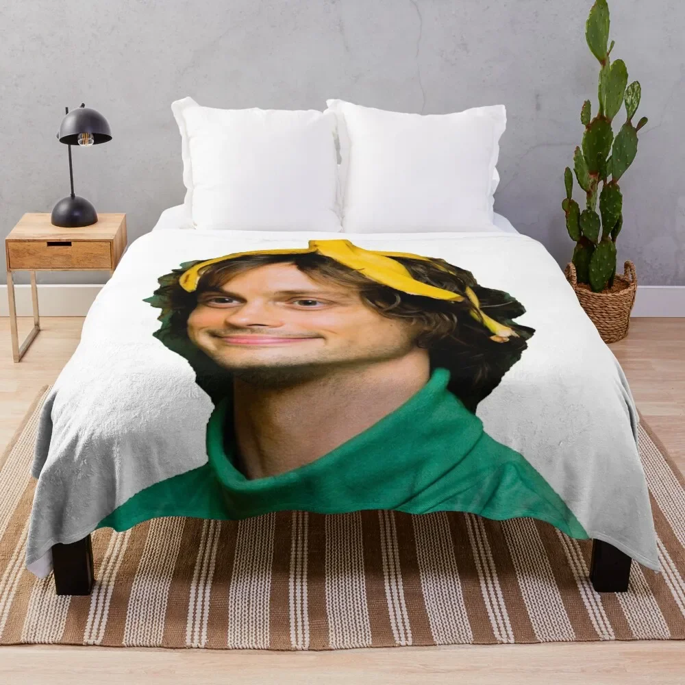 

Matthew Gray Gubler Throw Blanket Shaggy For Decorative Sofa Winter beds Soft Plush Plaid Blankets