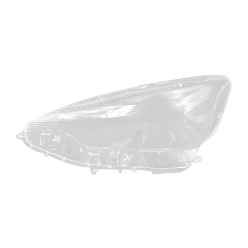 M93K-Car Headlight Shell Lamp Shade Transparent Lens Cover Headlight Cover For Toyota Prius C 2012 2013 2014