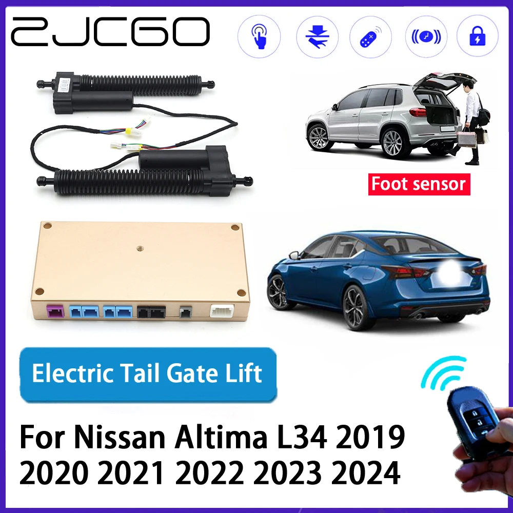 ZJCGOรถอัตโนมัติTrunkอัจฉริยะไฟฟ้าTail Gate LiftอัตโนมัติTailgateสําหรับNissan Altima L34 2019 2020 2021 2022 2023 2024