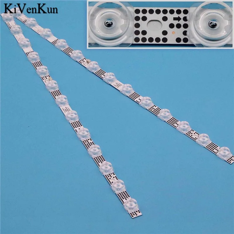 

2PCS LED Backlight Strips Fot THOMSON 50UG6300 50UG6300X1 50UG6320 50UG6400 50UG6430 50UG6420 Bars GIC50LB45_3030F2.1D_V1.1 Tape