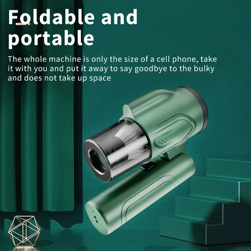 Mamidw 3 In 1 Integrated Suction And Blowing Vacuum Combination Vacuum Cleaner USB Charging Small Car Household Vacuum Cleaner