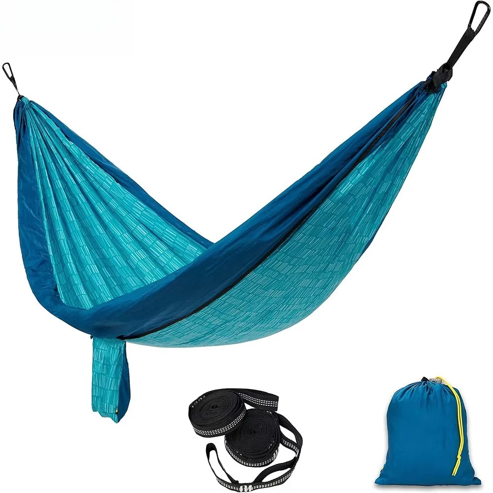 

High quality nylon lightweight travel backpack hammock outdoor camping hammock