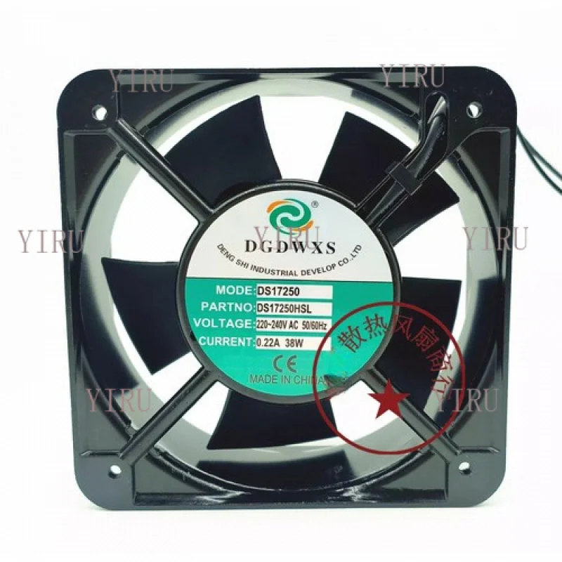 

L для DGDWXS DS17250HSL 220 В-240 В 0,22 А 38 Вт 17251 двойной шариковый охлаждающий вентилятор