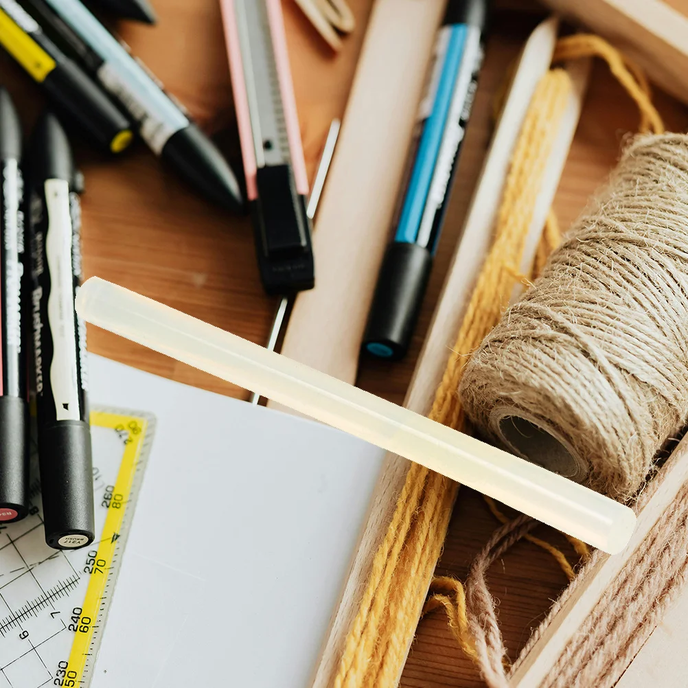 1 قطعة عصي صمغ يسيح بالحرارة 10 مللي متر 110 مللي متر شفافة لبنادق عالية خالية من الرائحة لاصق قوي لتقوم بها بنفسك مجموعة أدوات إصلاح الغراء