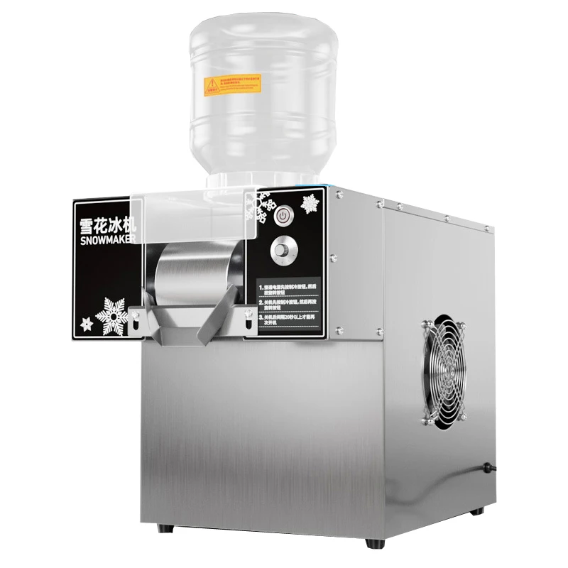 Snowflake Ice Machine Korea Bingsu Machine Mini Snow Ice Maker for Dessert Shop Cafe Small Ice Shaver Machine